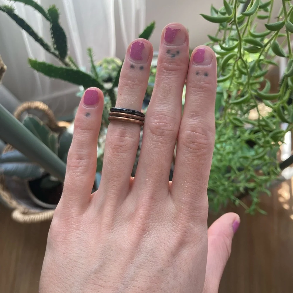 3 Stacking Rings - Picture 2 of 3